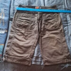 Merrell Brown HikingShorts Flat Front Design